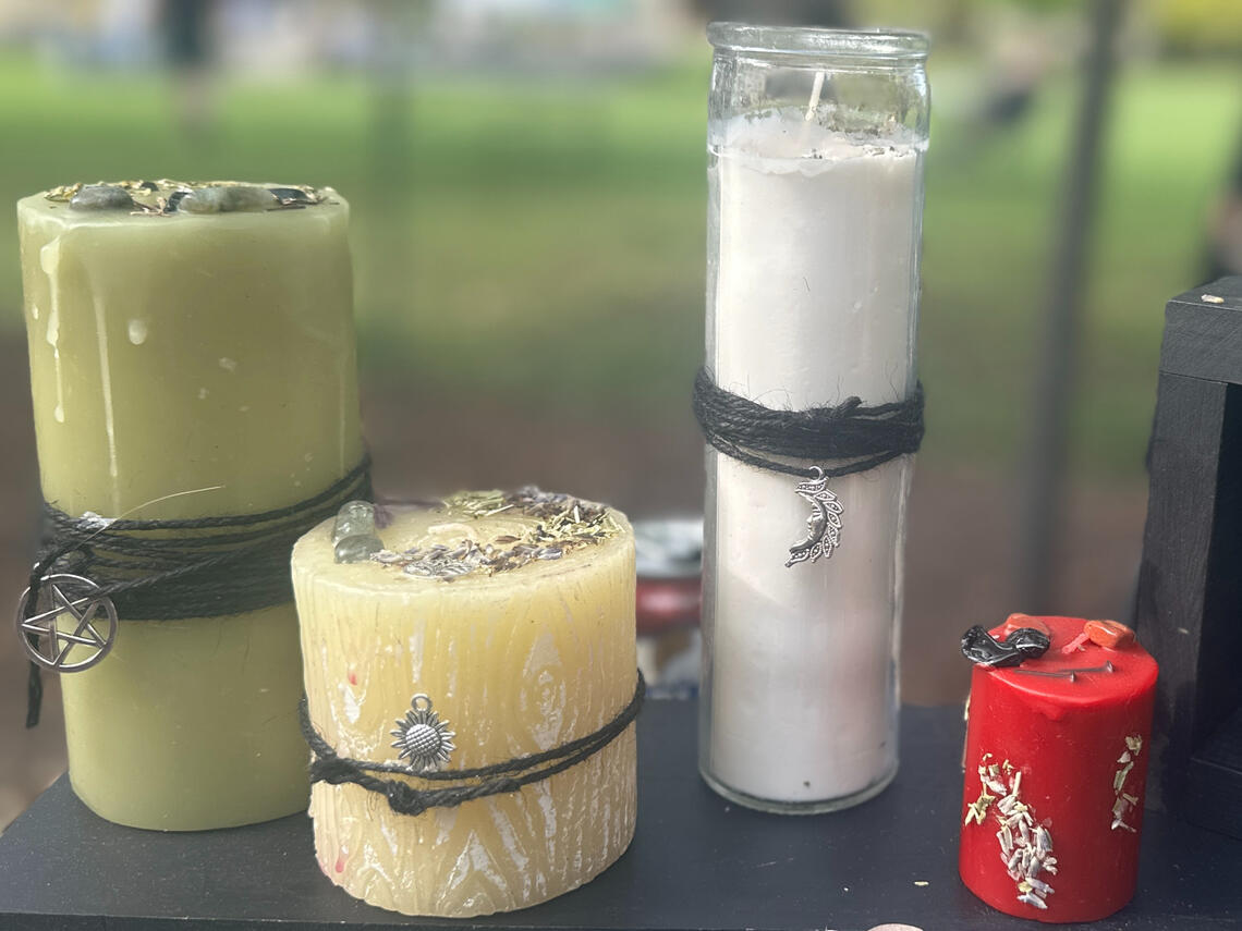 Many sized candles Many sized candles